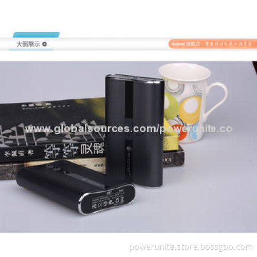 16,000mAh Metal Case Power Banks with Dual USB Port, Sized 130*80*23mm, 5V DC-1/2.1A Output